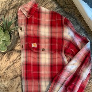 Men’s Carhartt Long Sleeve Button Up Shirt